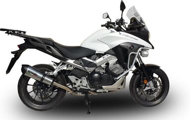 GPR / ジーピーアール Original For Honda Vfr 800 X 2015/16 E3 Homologated スリッポンエキゾースト Gpe Ann.Titanium | H.241.1.GPAN.TO