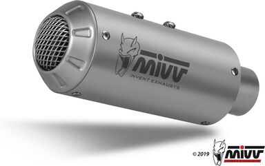 MIVV / ミヴ SPORT M3 Imp. compl./Full sys. 1x1 STAINLESS STEEL for SUZUKI GSX-S 125 2017 NOT approved | S.055.SM3X