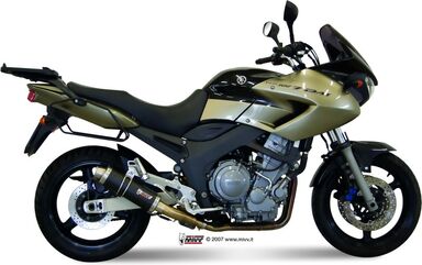 MIVV / ミヴ -SPORT GP- スリップオン カーボン 2本出し for YAMAHA TDM 900 (02-) | Y.014.L2S