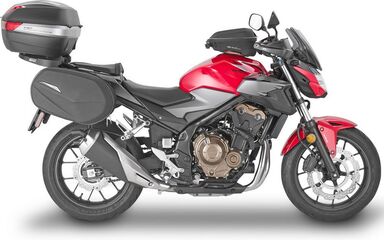 GIVI / ジビ Screen for Honda CB500F 19-, Kawasaki Z900 20-, color smoke, dim. HxW 28x36,5 cm, fitting kit required to install (not included) | 1176A