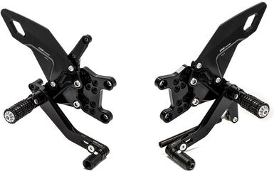 CNC Racing / シーエヌシーレーシング REAR SETS ADJUSTABLE FOR APRILIA RSV4 - TUONO | PE501