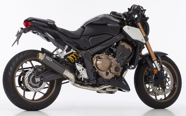 SHARK / シャークマフラー SRC 4 complete exhaust system (4-1) super short, Round | 845020