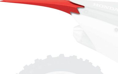 POLISPORT REAR FENDER RED | 8554100001