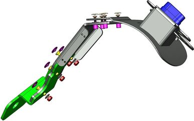 Access Design / アクセスデザイン Wheel base plate holder for Kawasaki Z800 | SPLRK004