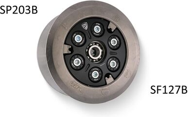 CNC Racing / シーエヌシーレーシング Spring retainers kit oil bath clutch Ducati | SF127