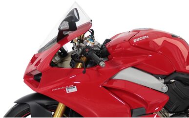 MRA / エムアールエー  PANIGALE V4 /S 18-19 V2 - レーシング ウインドスクリーン "R" 2018-2019 クリア | 4025066164981