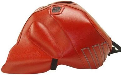 Bagster / バグスター タンクカバー レッド/デコ スチール グレー Aprilia RSV MILLE/RSV MILLE R 2001 | 1422C