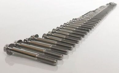 GBRacing / ジービーレーシング チタンレースボルト - YAMAHA YZF-R1 2015-2023 | TI-R1-2015-SET