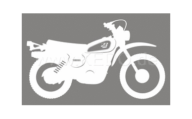 Kedo XT500'88 stickers, stylized '88 -'89 model, white, size approx. 100x58, 1 piece | 80170-88W