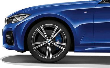 BMW 純正 ディスク ホイール 軽金属 Orbit 灰色 艶なし 8JX19 ET:27 | 36118089896 / 36 11 8 089 896