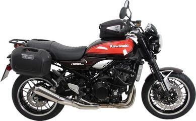ヘプコ＆ベッカー C-Bow シーボウ サイドキャリア ブラック Kawasaki Z 900 RS / Cafe / 2018 | 6302533 00 01