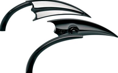 ARLEN NESS / アレンネス ミラー SCOOP MICRO ブラック 左側 | 13-028