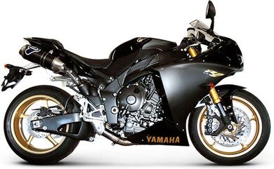 Termignoni / テルミニョーニ 2 サイレンサー STR スリップオン オーバル ステンレス, スリーブ: カーボン | Y090080CO