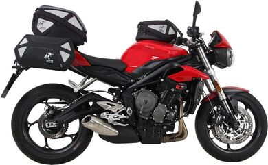 ヘプコ＆ベッカー C-Bow シーボウ サイドキャリア 左側のみ ブラック Triumph Street スクランブラー / 2017 | 6317557 00 01