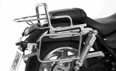 ヘプコ＆ベッカー サイドキャリア パーマネントマウント クロム Triumph Thunderbird 1600 / 1700 Commander | 650720 00 02