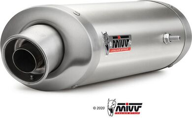 MIVV / ミヴOVAL スリップ オン ステンレススチール for HONDA CBR 1000 RR (2004 - 2005) | UH.025.LX2