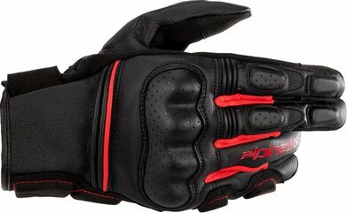 Alpinestars / アルパインスターズ Phenom レザーグローブ ブラック, レッド | 3501723-1303