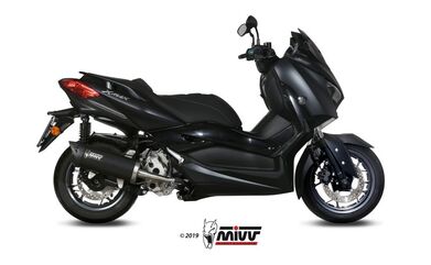 MIVV / ミヴマフラー Mover Black Painted Stainless Steel Exhaust | MV.YA.0001.LV