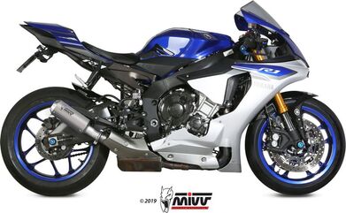 MIVV / ミヴ SPORT M3 SLIP-ON Muffler STAINLESS STEEL for YAMAHA YZF 1000 R1 2015 ECE approved (Euro3/Euro4) | Y.050.LM3X