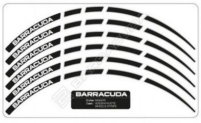 Barracuda Moto / バラクーダモト ステッカーキット MOTORBIKE ブラック | N5400-N