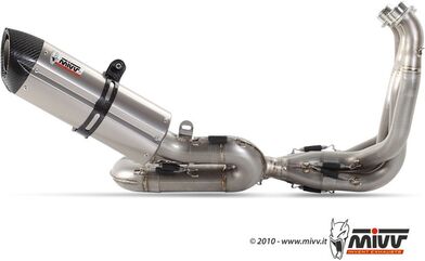 MIVV / ミヴ POWER STEEL SUONO Imp. compl./Full sys. 4x2x1 STAINLESS STEEL for HONDA CBR 1000 RR 2008 - 2013 NOT approved | X.HO.0002.S7