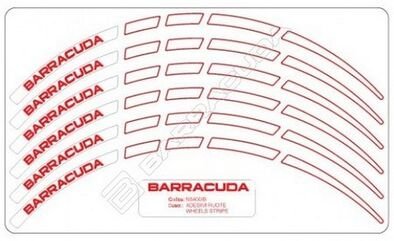 Barracuda Moto / バラクーダモト ステッカーキット MOTORBIKE ホワイト | N5400-B