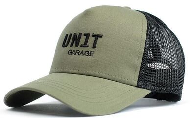 Unit Garage / ユニットガレージ グリーン Unit Garage トラッカーキャップ | COD. U050