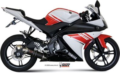 MIVV / ミヴ -SPORT GP- フルエキゾーストシステム 1-1 カーボン for YAMAHA YZF 125 (08-) | Y.030.L2S