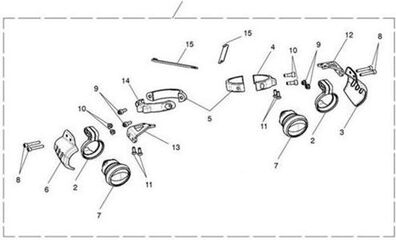TRIUMPH / トライアンフ Clamp Fog Lamp Outer RH TRIUMPH / トライアンフ Genuine Part | T9830157
