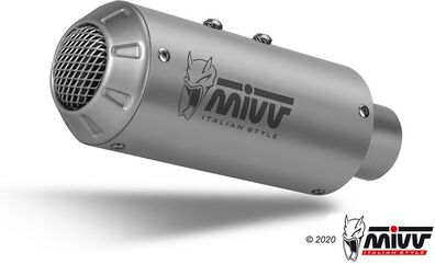 MIVV / ミヴ SPORT M3 SLIP-ON Muffler STAINLESS STEEL for YAMAHA MT-10 2016 ECE approved (Euro4) | Y.057.LM3X