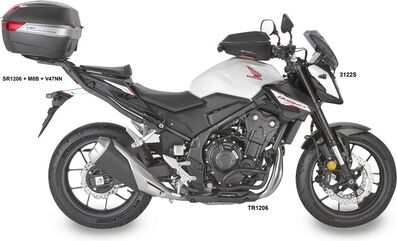 GIVI / ジビ ソフトサイドバッグ用スペーサーリムーブ-X Honda CB750 Hornet (23-24), CB500 Hornet (24) | TR1206