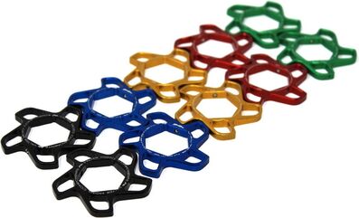 Valtermoto / バルターモト フォークプリロードアジャスター グリーン | GRFX04 07