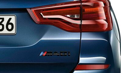 BMW 純正 レタリング ブラック 塗装済み M40I | 51142472833 / 51 14 2 472 833