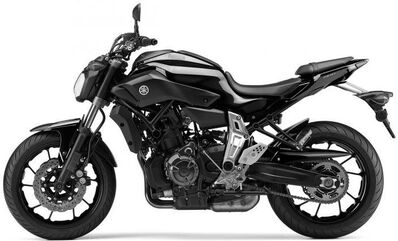 Pyramid Plastics / ピラミッドプラスチック Yamaha MT-07 ハガー グロッシーグレー (Nimbus Grey) 2013> | 072438D