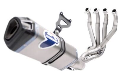 Termignoni / テルミニョーニ 4X2X1 KIT SCREAM ステンレス, スリーブ: カーボン | S07209400ITC