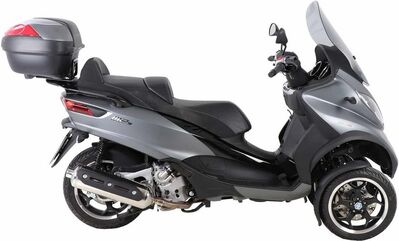 Hepco & Becker / ヘプコアンドベッカー イージーラック トップケースキャリア オリジナルリアラック用 – ブラック Piaggio MP3 500 (2015-) | 6627596 01 01