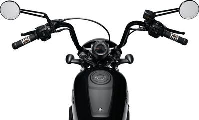Harley-Davidson Kit,H-Bar, Gloss black | 55801284