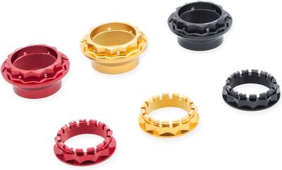 CNC Racing / シーエヌシーレーシング Rear Wheel Nuts Mv Agusta, レッド | DA397R