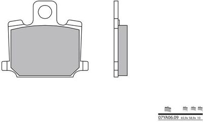 BREMBO / ブレンボ ブレーキパッド 07YA0609 オーガニック | 07YA0609