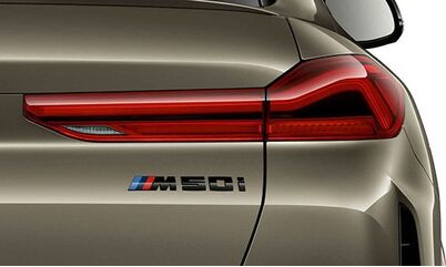 BMW 純正 レタリング ブラック 塗装済み M50I | 51142472842 / 51 14 2 472 842