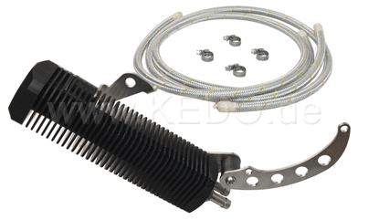 Kedo Billet Aluminum Oil Cooler Kit, complete | 50588