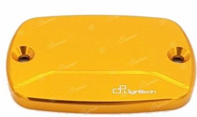 LighTech / ライテック Clutch/Brake Pump Reservoir Cover, Color: Gold | FBC15ORO