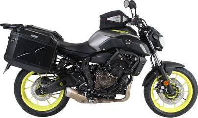 ヘプコ＆ベッカー サイドキャリア Lock-it (ロックイット) アンスラサイト Yamaha MT-07 2018- | 6504560 00 05
