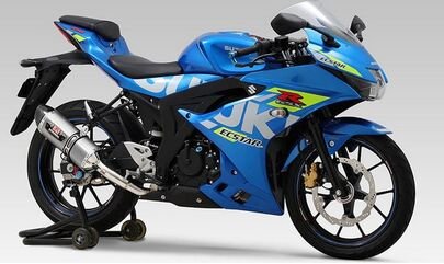 Yoshimura JMCA Full System R-77S GSX-R125/ABS (18-21/22-), Stainless cover | 110A-525-5150