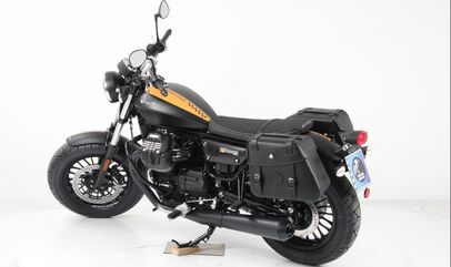 Hepco & Becker レザーバッグチューブキャリアカットアウトフォー Moto Guzzi V9 Bobber/Special Edition (2021-) | 626559 00 01