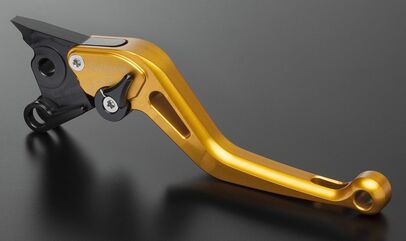 ABM / エービーエム ブレーキレバー synto complete BH41 - version lever: short, レバーカラー: チタン, アジャスターカラー: シルバー | 100803-H19-V11