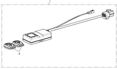 TRIUMPH / トライアンフ Fob Alarm Version 2 | T9800118