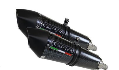 GPR / ジーピーアール Original For Honda Cb 1100 Sf X-Eleven 1997/06 Pair Homologated スリッポンエキゾースト Gpe Ann.Poppy | H.81.1.GPAN.PO
