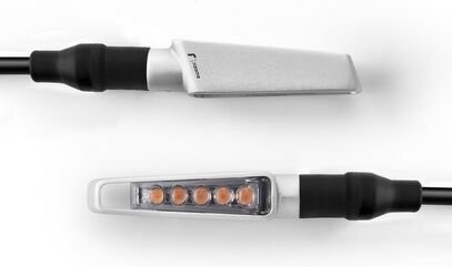 Rizoma / リゾマ Vision Sequential lighting turn signal Silver Anodized | FR130A