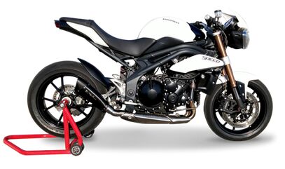 HP Corse / エイチピーコルセ  Evoxtreme 310mm Black Exhaust | TREVO3103B-NN-AB